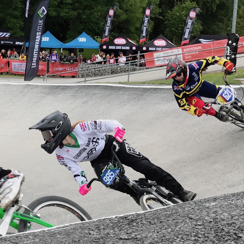 LEIGHTON VANS HOLESHOT AWARD AT ROUND 8 OF THE 2017 NATIONAL SERIES, MANCHESTER